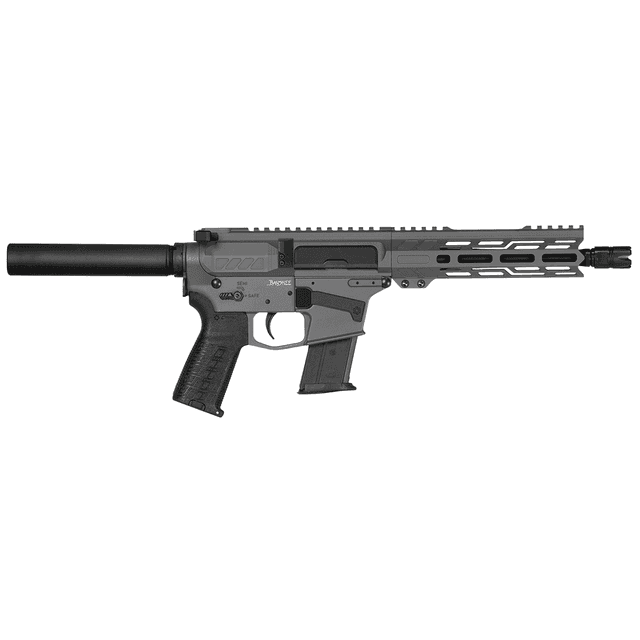 CMMG Banshee MK57 5.7x28mm 8" Tungsten Gray AR-15 Semi Automatic Handgun CMMG Banshee MK57 5.7x28mm 8" Tungsten Gray AR-15 Semi Automatic Handgun