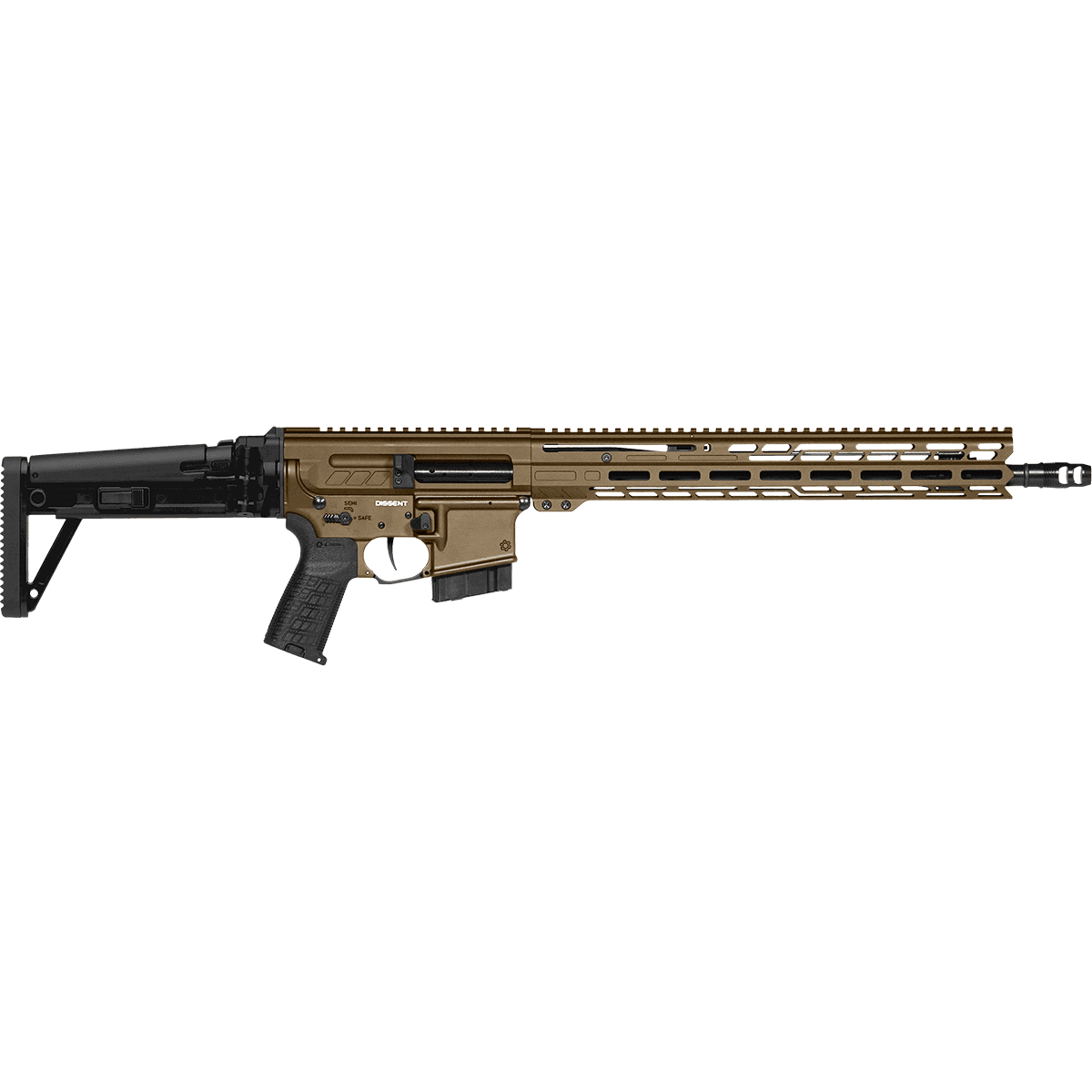 CMMG Dissent MK4 6mm ARC Midnight Bronze AK-47 Semi Automatic Rifle CMMG Dissent MK4 6mm ARC Midnight Bronze AK-47 Semi Automatic Rifle