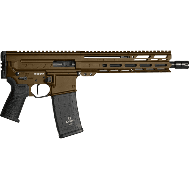 CMMG Dissent MK4 9mm 10.50" Midnight Bronze AR-15 Semi Automatic Handgun CMMG Dissent MK4 9mm 10.50" Midnight Bronze AR-15 Semi Automatic Handgun