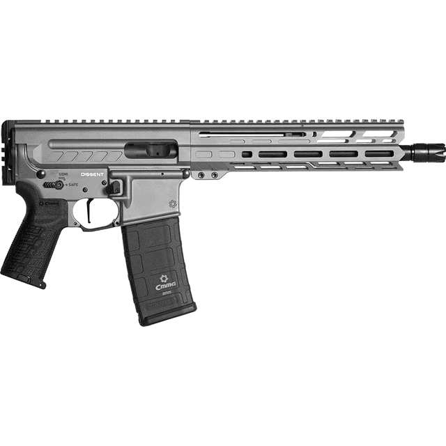 CMMG Dissent MK4 9mm 10.50" Tungsten Gray AR-15 Semi Automatic Handgun CMMG Dissent MK4 9mm 10.50" Tungsten Gray AR-15 Semi Automatic Handgun