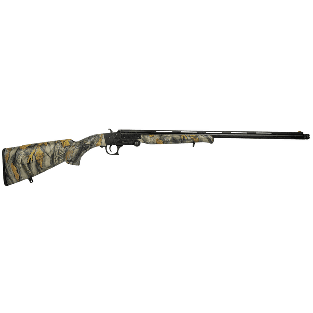 ATI G20NMD23C Nomad 20 Gauge Break Open 3" 1rd 23" Vent Rib, Black Barrel/Folding Rec, Camo Synthetic Furniture, Fiber Optic Sight, 2 Chokes ATI G20NMD23C Nomad 20 Gauge Break Open 3" 1rd 23" Vent Rib, Black Barrel/Folding Rec, Camo Synthetic Furniture, Fiber Optic Sight, 2 Chokes