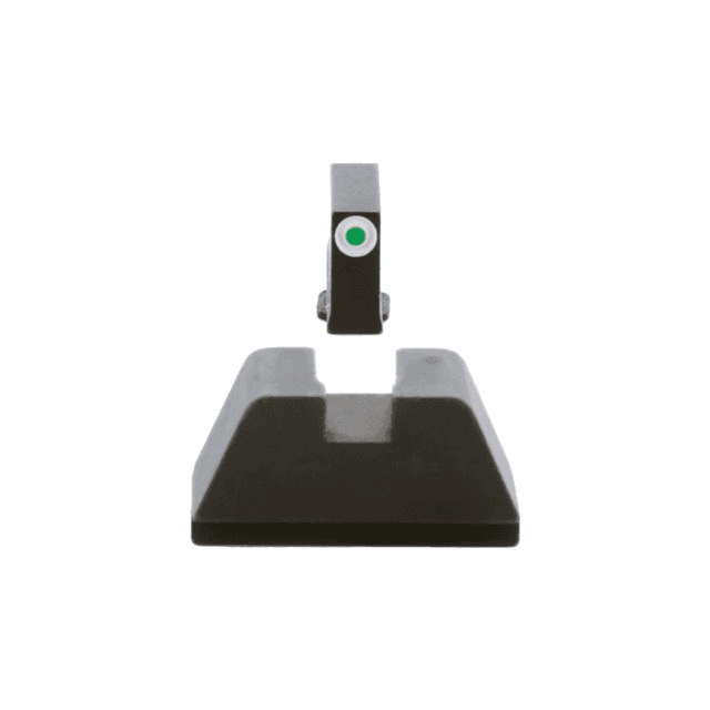 AmeriGlo GL411 Optic Compatible Sight Set for Glock Black | XL Tall Green Tritium with White Outline Front Sight XL Tall Black Rear Sight AmeriGlo GL411 Optic Compatible Sight Set for Glock Black | XL Tall Green Tritium with White Outline Front Sight XL Tall Black Rear Sight
