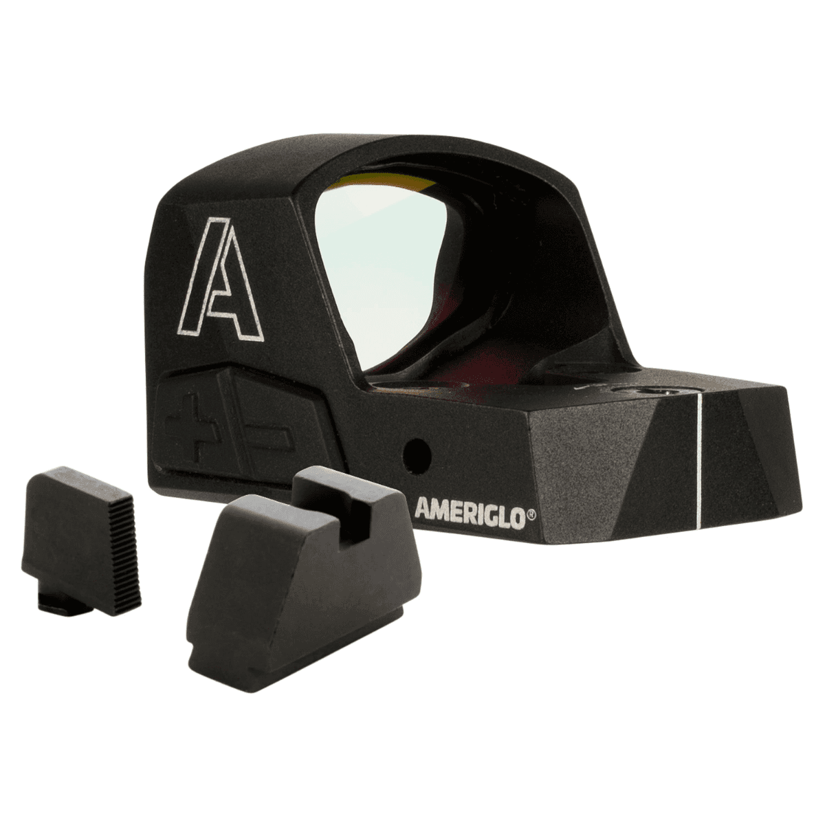 AmeriGlo HVN03 Haven Carry Ready Combo Matte Black 1x 3.5 MOA Illuminated Adjustable Red LED Dot Reticle Fits Glock MOS G1-5 Features Iron Sight Set AmeriGlo HVN03 Haven Carry Ready Combo Matte Black 1x 3.5 MOA Illuminated Adjustable Red LED Dot Reticle Fits Glock MOS G1-5 Features Iron Sight Set
