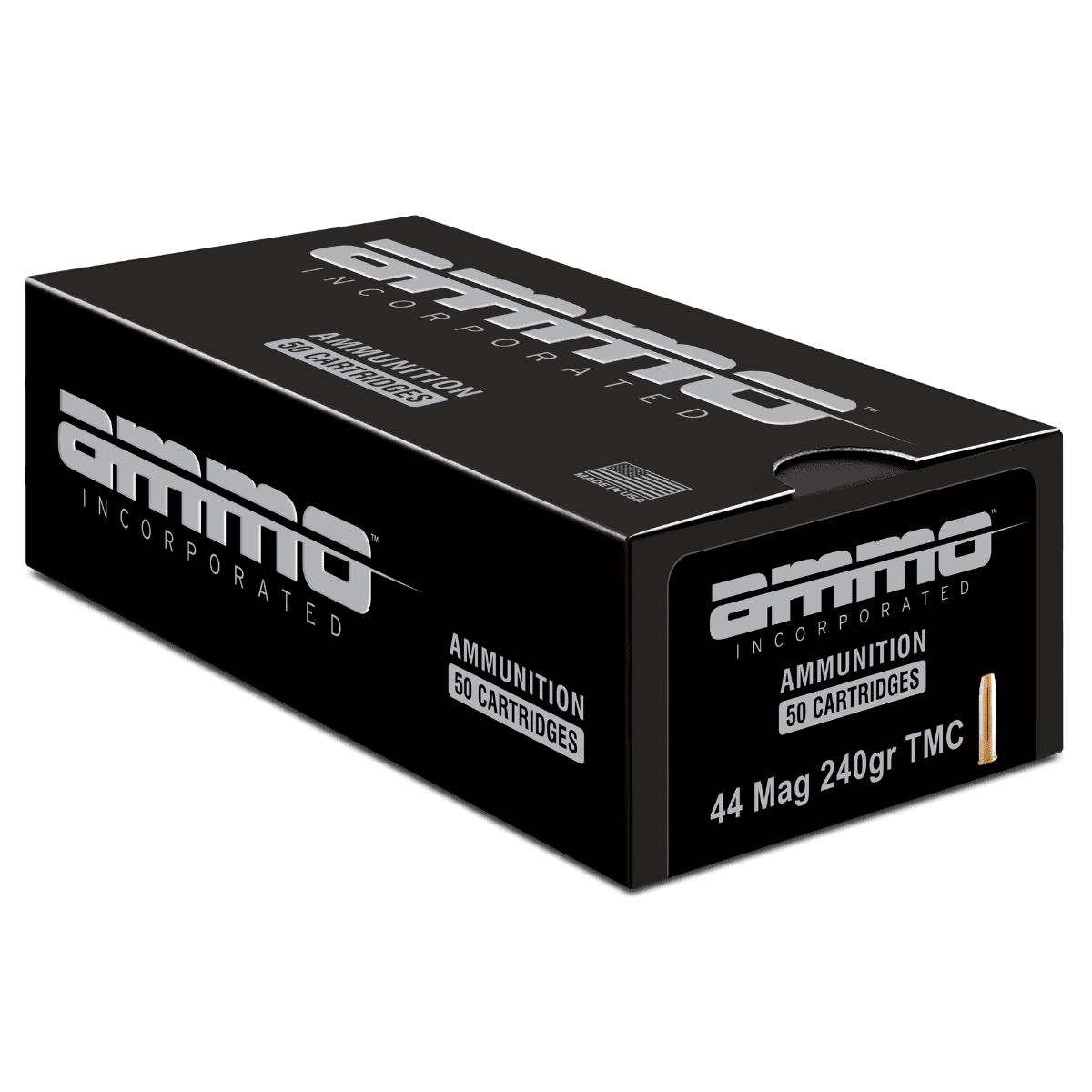 Ammo Inc 44240TMCA50 Signature 44 Rem Mag 240 gr Total Metal Case 50 Per Box/ 20 Case Ammo Inc 44240TMCA50 Signature 44 Rem Mag 240 gr Total Metal Case 50 Per Box/ 20 Case