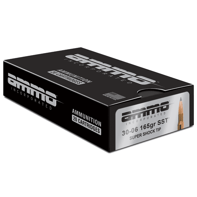 Ammo Inc 3006165SSTA20 Signature 30-06 Springfield 165 gr Super Shock Tip 20 Per Box/ 10 Case Ammo Inc 3006165SSTA20 Signature 30-06 Springfield 165 gr Super Shock Tip 20 Per Box/ 10 Case