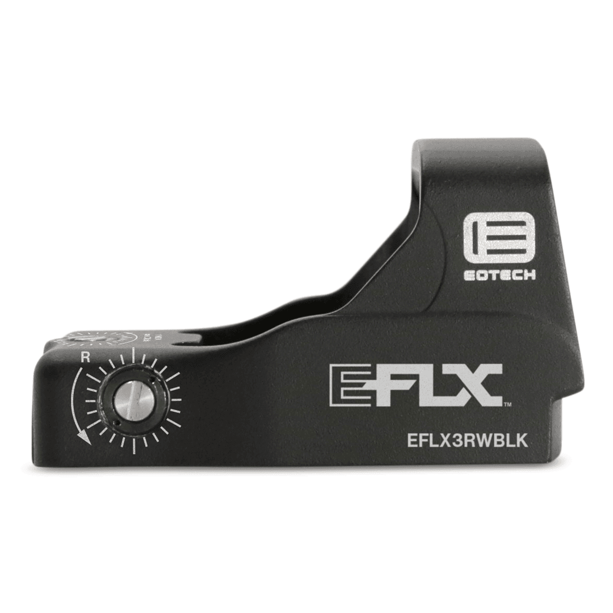 Eotech EFLX Mini Black Anodized 1x 3 MOA Red Dot Reticle EFLX3RWBLK Eotech EFLX Mini Black Anodized 1x 3 MOA Red Dot Reticle EFLX3RWBLK