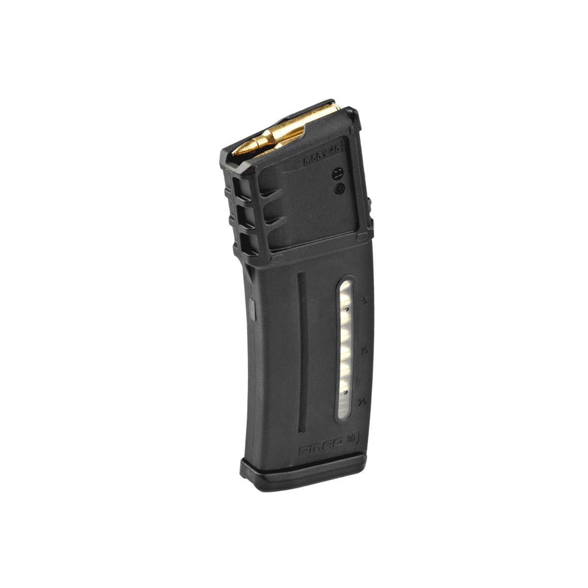 Magpul MAG234-BLK PMAG MagLevel 30rd Detachable w/Capacity Window 223 Rem/5.56x45mm NATO Fits H&K G36 Black Polymer Magpul MAG234-BLK PMAG MagLevel 30rd Detachable w/Capacity Window 223 Rem/5.56x45mm NATO Fits H&K G36 Black Polymer