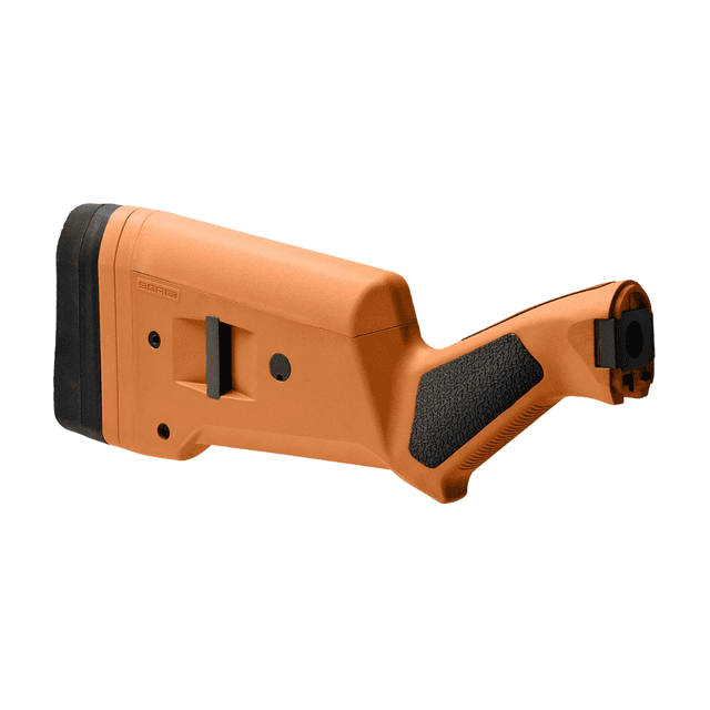 Magpul MAG460-ORG SGA Stock Fixed Orange Synthetic for Remington 870 12 GA Magpul MAG460-ORG SGA Stock Fixed Orange Synthetic for Remington 870 12 GA