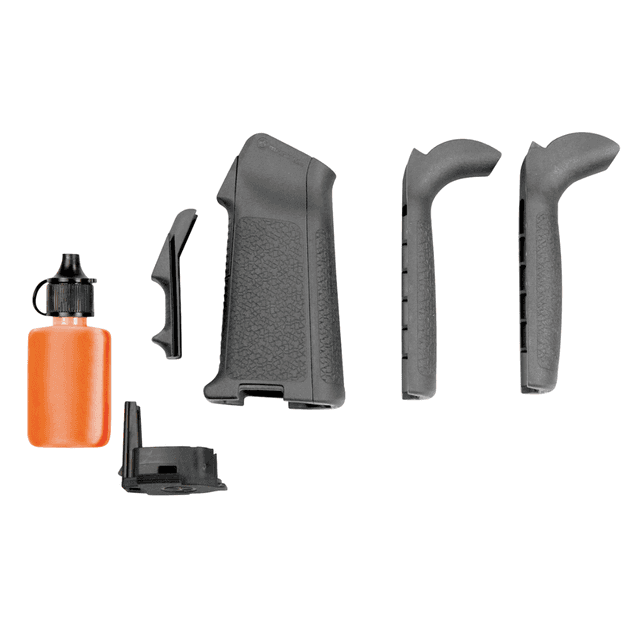 Magpul MAG520-GRY MIAD Type 1 Gen 1.1 Grip Kit Polymer Aggressive Textured Gray for AR Platform Magpul MAG520-GRY MIAD Type 1 Gen 1.1 Grip Kit Polymer Aggressive Textured Gray for AR Platform