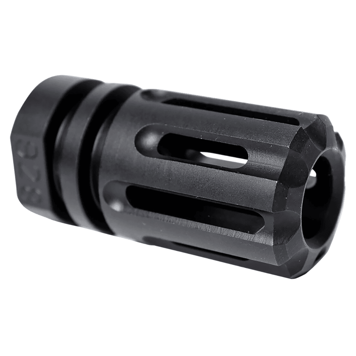 Angstadt Arms AAF09HHB28 Flash Hider Black Hardcoat Anodized Steel with 1/2"-28 tpi Threads 1.75" OAL for 9mm Luger Angstadt Arms AAF09HHB28 Flash Hider Black Hardcoat Anodized Steel with 1/2"-28 tpi Threads 1.75" OAL for 9mm Luger