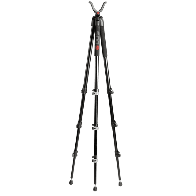 Bog-Pod 1100482 Folding Tripod Adrenaline made of Black Finish Aluminum with Foam Grip, Rubber Feet, 360 Degree Pan, 25 Degree Cant & 16-72" Vertical Adjustment Bog-Pod 1100482 Folding Tripod Adrenaline made of Black Finish Aluminum with Foam Grip, Rubber Feet, 360 Degree Pan, 25 Degree Cant & 16-72" Vertical Adjustment