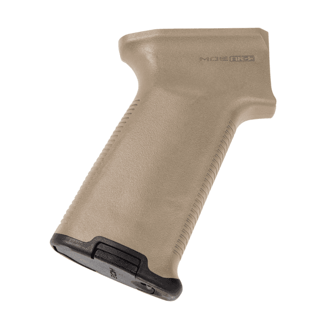 Magpul Flat Dark Earth MOE+ Grip for AK-47, AK-74 - OverMolded Rubber - MAG537-FDE Magpul Flat Dark Earth MOE+ Grip for AK-47, AK-74 - OverMolded Rubber - MAG537-FDE