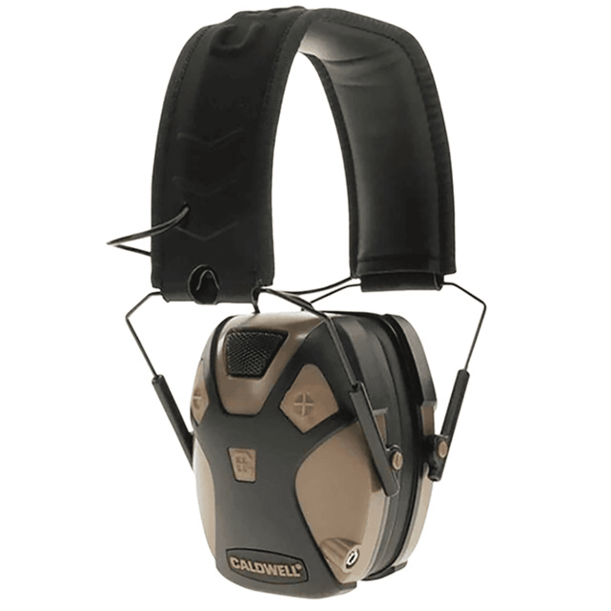 Caldwell E-Max Pro 23 dB Over the Head Flat Dark Earth/Black Hearing Protection- 1099603 Caldwell E-Max Pro 23 dB Over the Head Flat Dark Earth/Black Hearing Protection- 1099603