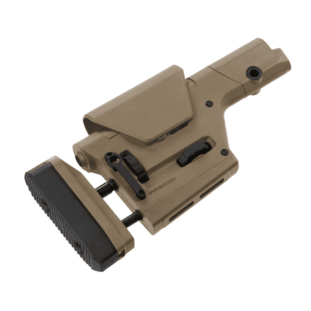 Magpul PRS Gen3 Precision Stock Fixed Adjustable Comb - Flat Dark Earth Synthetic for AR-15, M16, M4 - MAG672-FDE Magpul PRS Gen3 Precision Stock Fixed Adjustable Comb - Flat Dark Earth Synthetic for AR-15, M16, M4 - MAG672-FDE