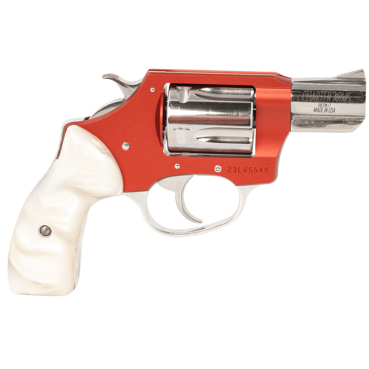 Charter Arms 53826 Chic Lady Red 38 Special Revolver Pistol Charter Arms 53826 Chic Lady Red 38 Special Revolver Pistol
