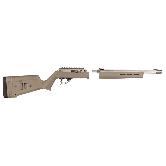 Magpul Hunter X-22 Stock Fixed Adjustable Comb - Flat Dark Earth Synthetic for Ruger 10/22 Takedown - MAG760-FDE Magpul Hunter X-22 Stock Fixed Adjustable Comb - Flat Dark Earth Synthetic for Ruger 10/22 Takedown - MAG760-FDE