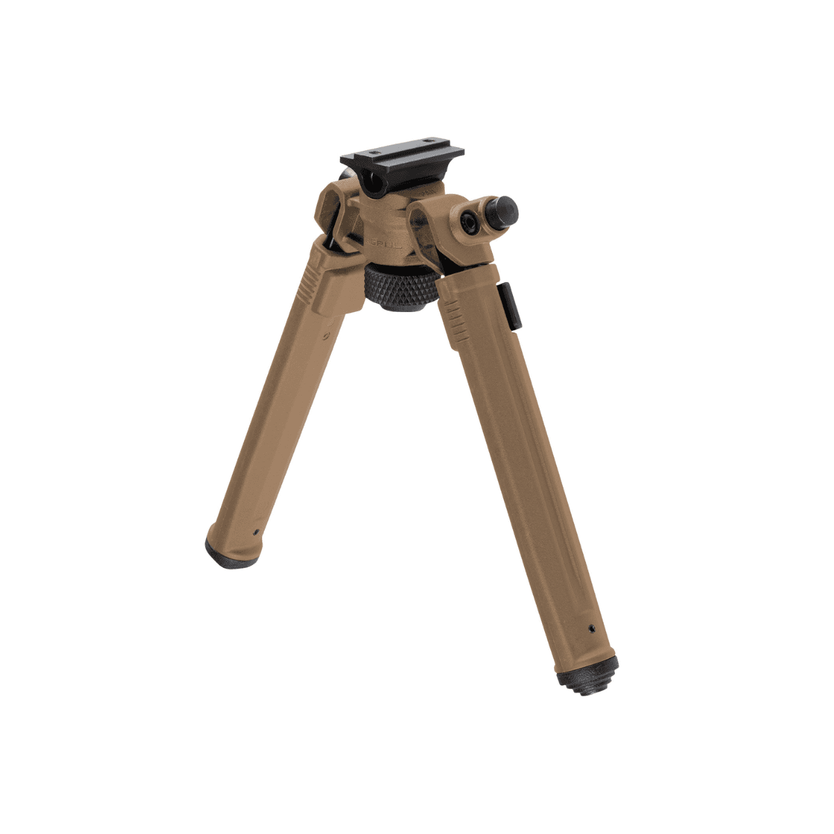Magpul Bipod - Aluminum with Flat Dark Earth Finish - ARMS 17S-Style Attachment - 6.80-10.30 inch Vertical Adjustment & Rubber Feet for AR-Platform - MAG951-FDE Magpul Bipod - Aluminum with Flat Dark Earth Finish - ARMS 17S-Style Attachment - 6.80-10.30 inch Vertical Adjustment & Rubber Feet for AR-Platform - MAG951-FDE