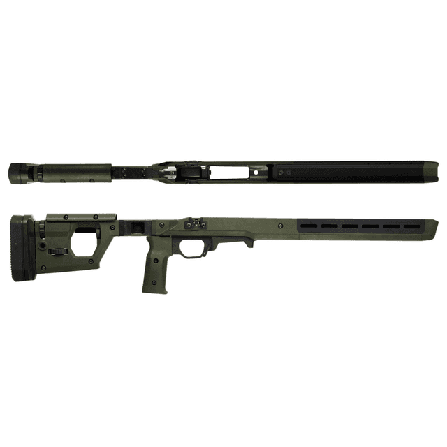 Magpul Pro 700 Stock Fixed with Aluminum Bedding - OD Green Synthetic for Remington 700 SA - MAG997-ODG Magpul Pro 700 Stock Fixed with Aluminum Bedding - OD Green Synthetic for Remington 700 SA - MAG997-ODG