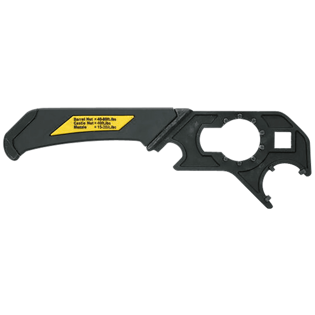 Wheeler 1099561 Professional Armorer's Wrench Black/Yellow Steel AR Platform Firearm 1 Pieces Wheeler 1099561 Professional Armorer's Wrench Black/Yellow Steel AR Platform Firearm 1 Pieces