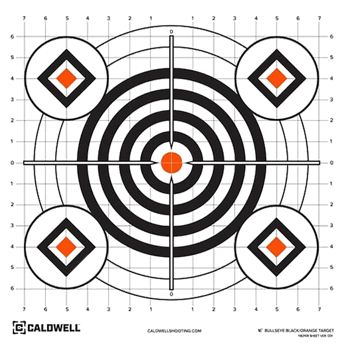 Caldwell 1175520 Orange Peel Self-Adhesive Paper Universal 16" Orange Neon Green/White 10 Pack Caldwell 1175520 Orange Peel Self-Adhesive Paper Universal 16" Orange Neon Green/White 10 Pack