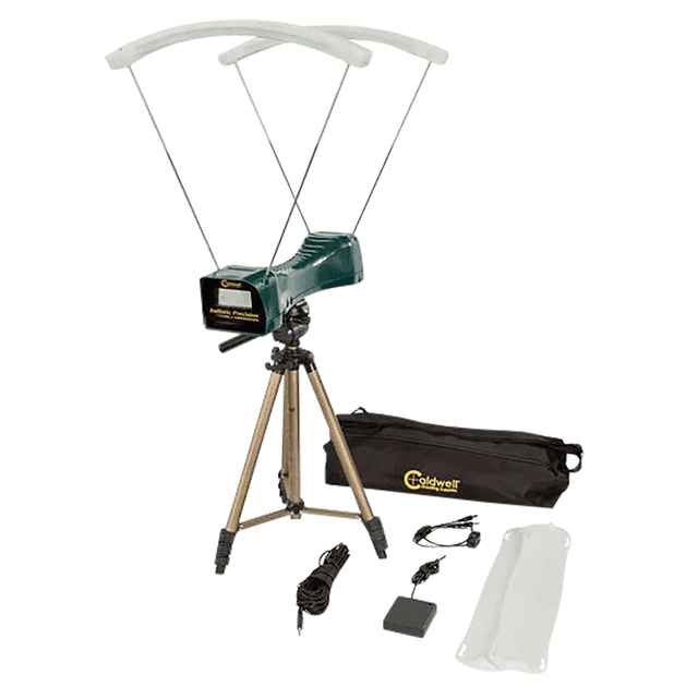 Caldwell 4001146 Ballistic Precision Chronograph Caldwell 4001147 Ballistic Precision Chronograph/BT Compatible/Includes: Case/Tripod/Light kit Caldwell 4001146 Ballistic Precision Chronograph Caldwell 4001147 Ballistic Precision Chronograph/BT Compatible/Includes: Case/Tripod/Light kit