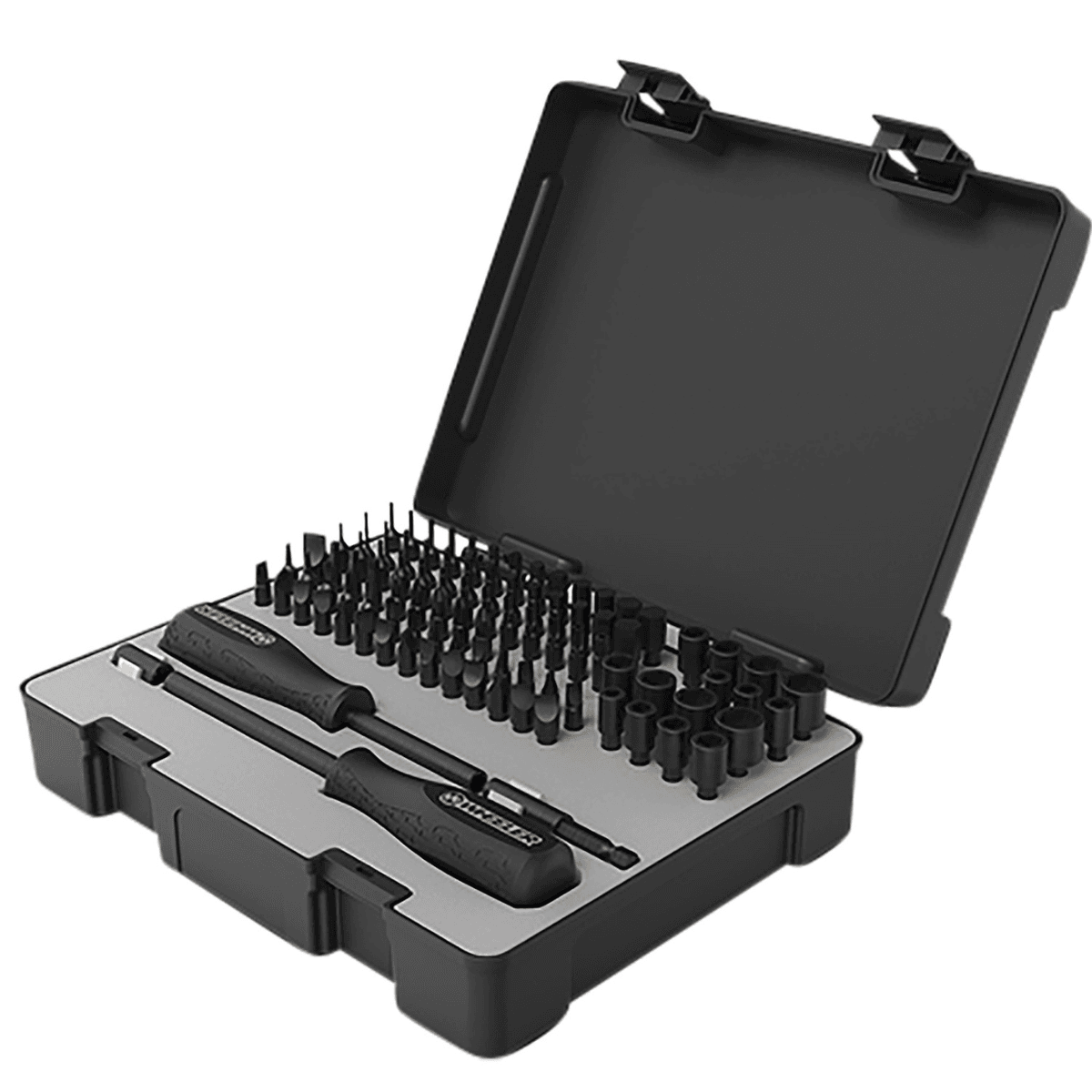 Wheeler 4001003 Professional Screwdriver Set Black 100 Pieces Wheeler 4001003 Professional Screwdriver Set Black 100 Pieces