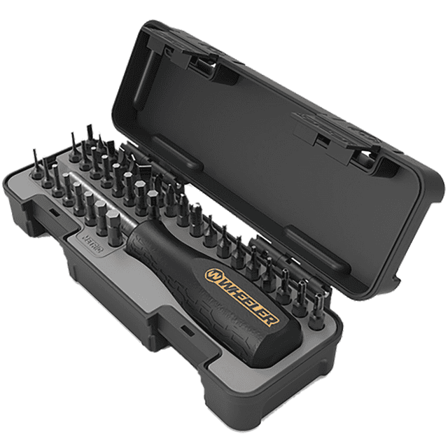 Wheeler 4001005 SpaceSaver Screwdriver Set Black 36 Pieces Wheeler 4001005 SpaceSaver Screwdriver Set Black 36 Pieces