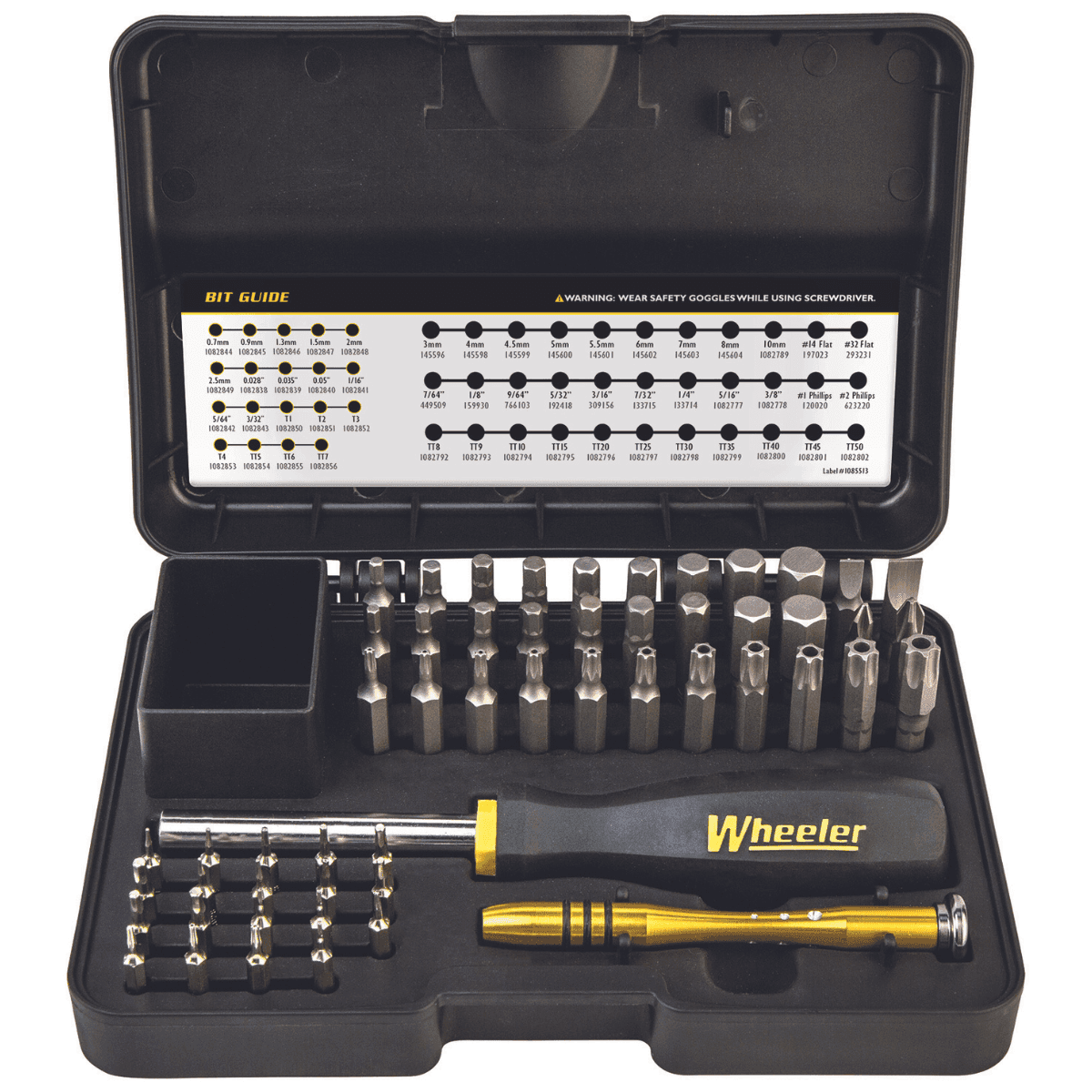 Wheeler 4001007 Hex-Torx Screwdriver Set 65 Pieces Wheeler 4001007 Hex-Torx Screwdriver Set 65 Pieces