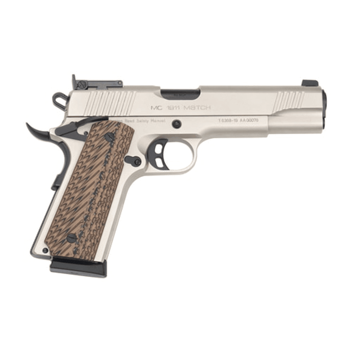 EAA GIRSAN MC1911 S Match 45 ACP 1911 Semi Automatic Handgun EAA GIRSAN MC1911 S Match 45 ACP 1911 Semi Automatic Handgun