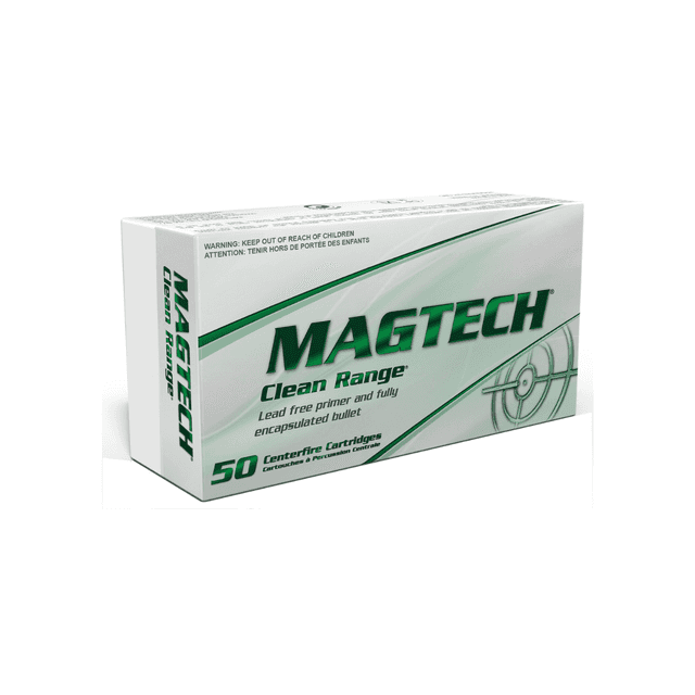 Magtech Clean Range 40 S&W 180 gr Fully Encapsulated Bullet Flat - 50 Rounds Per Box, 20 Boxes Per Case - CR40A Magtech Clean Range 40 S&W 180 gr Fully Encapsulated Bullet Flat - 50 Rounds Per Box, 20 Boxes Per Case - CR40A