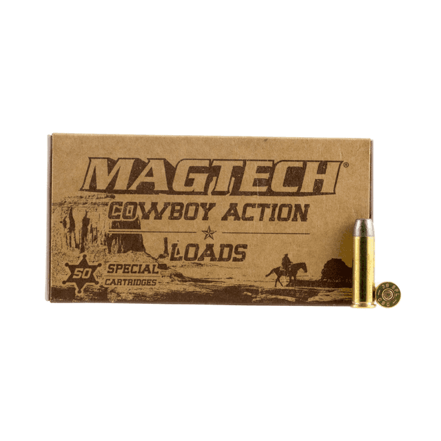 Magtech Cowboy Action 38 Special 158 gr Lead Flat Nose - 50 Rounds Per Box, 20 Boxes Per Case - 38L Magtech Cowboy Action 38 Special 158 gr Lead Flat Nose - 50 Rounds Per Box, 20 Boxes Per Case - 38L
