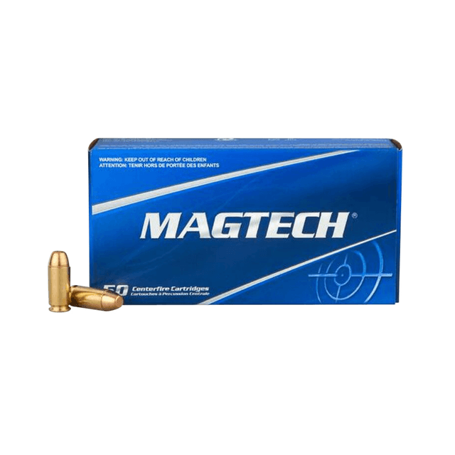 Magtech Range/Training 40 S&W 180 gr Full Metal Jacket Flat Nose - 50 Rounds Per Box, 20 Boxes Per Case - 40PS Magtech Range/Training 40 S&W 180 gr Full Metal Jacket Flat Nose - 50 Rounds Per Box, 20 Boxes Per Case - 40PS