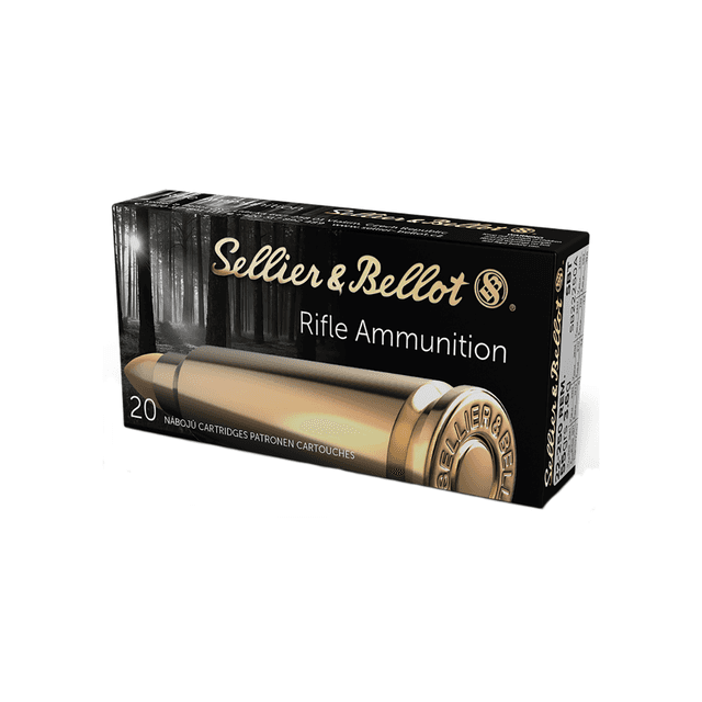 Sellier & Bellot 22-250 Rem 55 gr Sierra GameKing Boat Tail Soft Point Rifle Ammo - 20 Rounds Per Box, 25 Boxes Per Case - SB22250A Sellier & Bellot 22-250 Rem 55 gr Sierra GameKing Boat Tail Soft Point Rifle Ammo - 20 Rounds Per Box, 25 Boxes Per Case - SB22250A