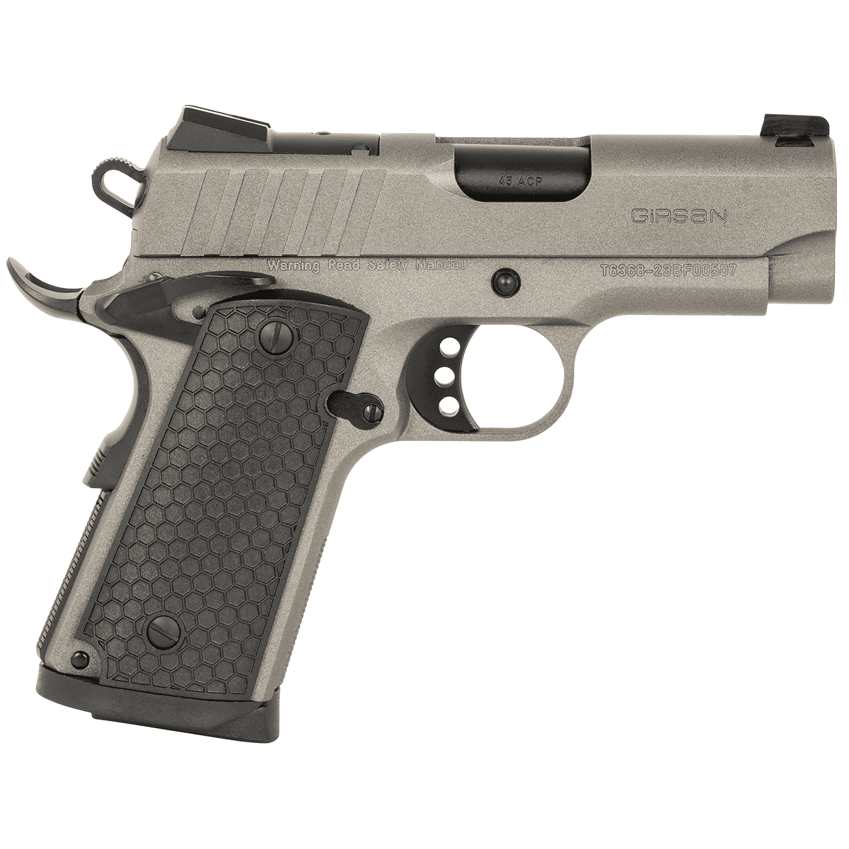 Girsan MC1911 SC Influencer Sub-Compact 45 ACP 1911 Semi Automatic Handgun Girsan MC1911 SC Influencer Sub-Compact 45 ACP 1911 Semi Automatic Handgun