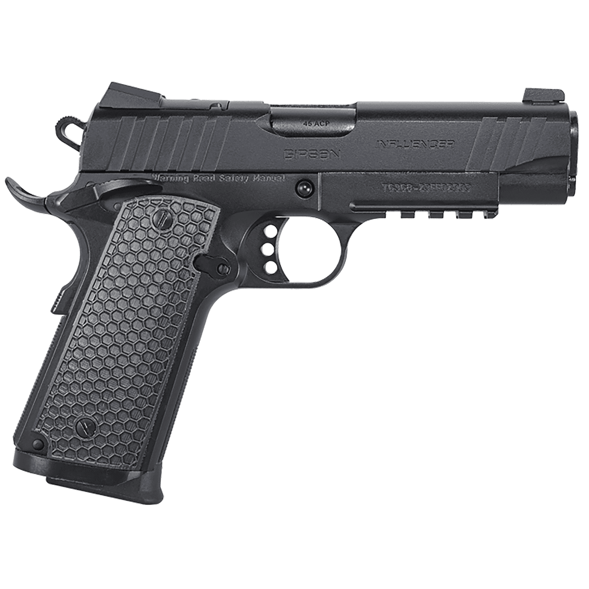 Girsan MC1911 SC Influencer Optic Ready 4.4" 45 ACP 1911 Semi Automatic Handgun Girsan MC1911 SC Influencer Optic Ready 4.4" 45 ACP 1911 Semi Automatic Handgun