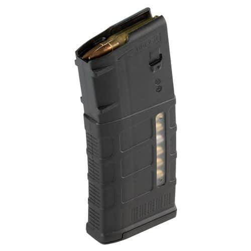Magpul MAG577-BLK PMAG GEN M3 25rd Detachable w/Capacity Window 308 Win/7.62x51mm NATO Fits AR-10/M110/SR25 Black Polymer Magpul MAG577-BLK PMAG GEN M3 25rd Detachable w/Capacity Window 308 Win/7.62x51mm NATO Fits AR-10/M110/SR25 Black Polymer