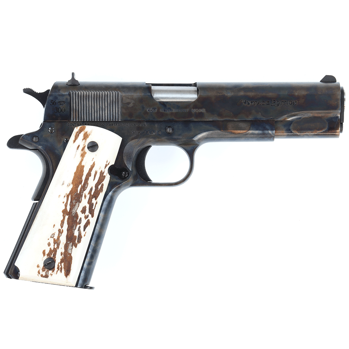 Colt 1911 Vintage Cnc Firearms #56 of 300 45 ACP 7+1 5" National Match Case Hardened CNCVINTAGE1911 Colt 1911 Vintage Cnc Firearms #56 of 300 45 ACP 7+1 5" National Match Case Hardened CNCVINTAGE1911