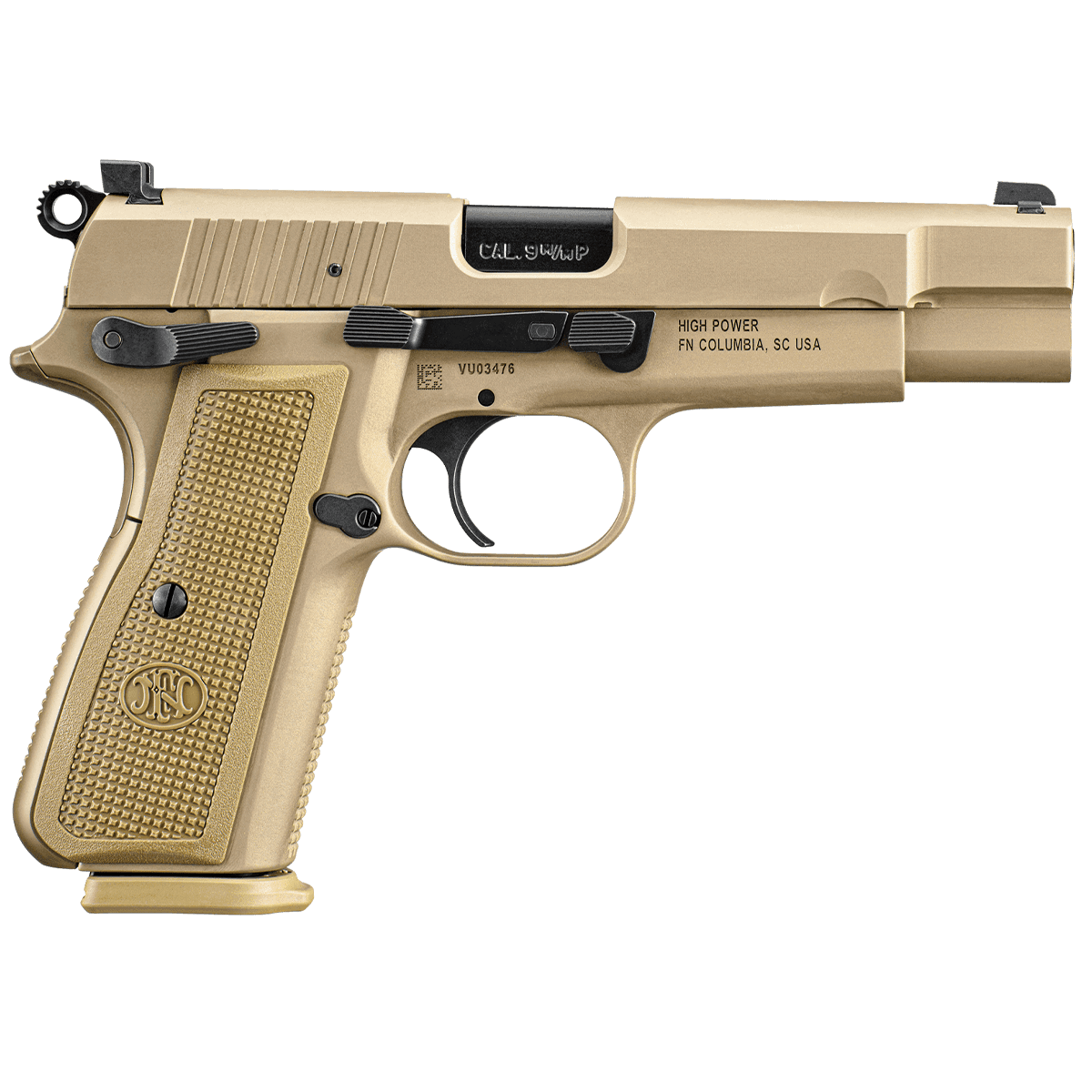 FN High Power 9mm Luger FDE Semi Automatic Handgun FN High Power 9mm Luger FDE Semi Automatic Handgun