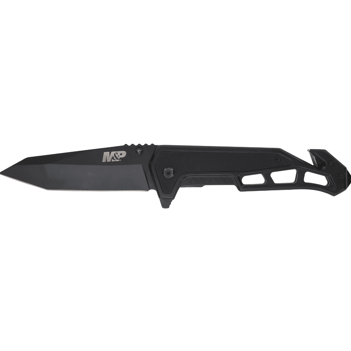Smith & Wesson Knives M&P 9.25'' Body Guard Folding Plain Black Blade with Pocket Clip - 1160826 Smith & Wesson Knives M&P 9.25'' Body Guard Folding Plain Black Blade with Pocket Clip - 1160826