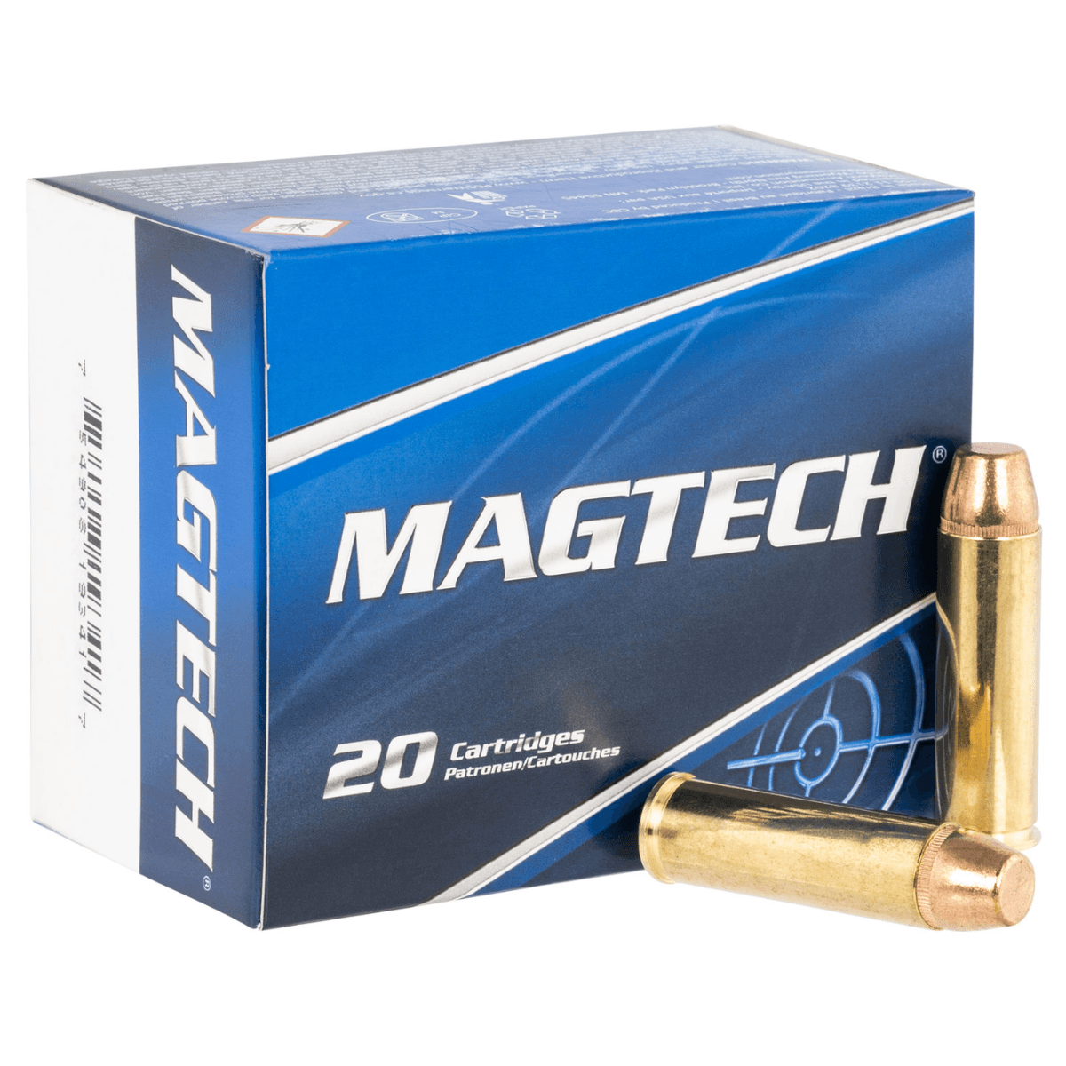 Magtech Range/Training 500 S&W Mag 325 gr Full Metal Jacket Flat Nose 20 Per Box/ 25 Case - 500D Magtech Range/Training 500 S&W Mag 325 gr Full Metal Jacket Flat Nose 20 Per Box/ 25 Case - 500D