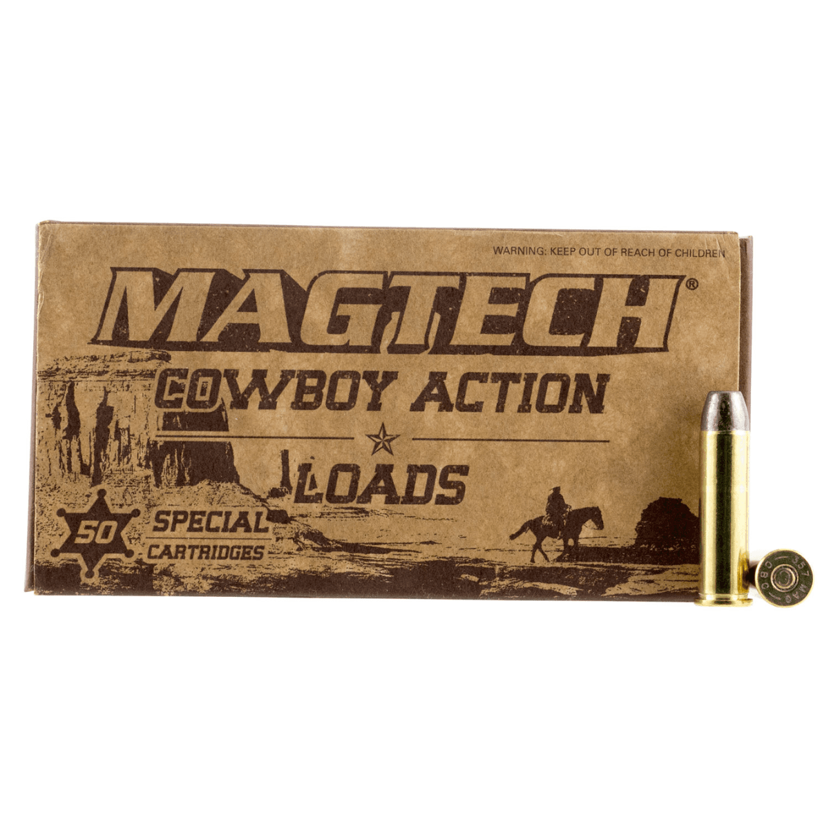 Magtech Cowboy Action 357 Mag 158 gr Lead Flat Nose 50 Per Box/ 20 Case - 357L Magtech Cowboy Action 357 Mag 158 gr Lead Flat Nose 50 Per Box/ 20 Case - 357L
