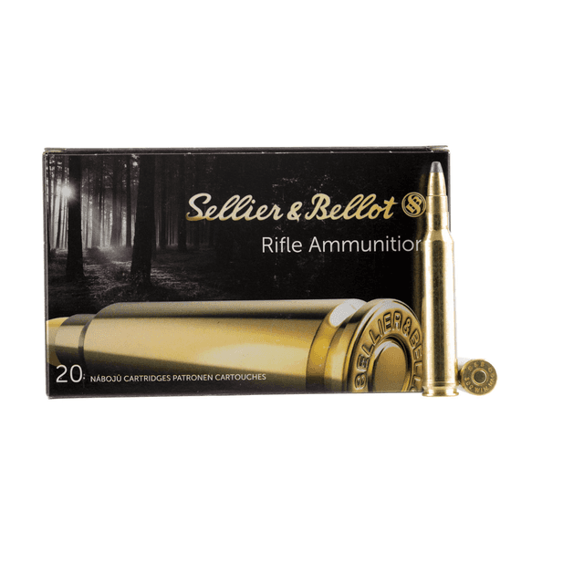 Sellier & Bellot Rifle 300 Win Mag 180 gr Soft Point Cut Through Edge 20 Per Box/ 20 Case - SB300B Sellier & Bellot Rifle 300 Win Mag 180 gr Soft Point Cut Through Edge 20 Per Box/ 20 Case - SB300B