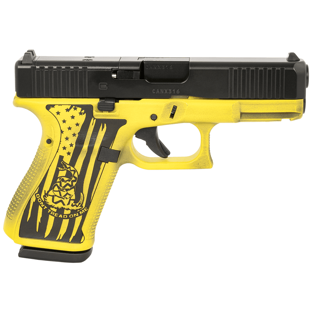 Glock Gasdon Flag G19 Gen5 MOS Semi Automatic Handgun Glock Gasdon Flag G19 Gen5 MOS Semi Automatic Handgun