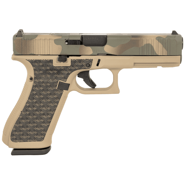 Glock G17 Gen5 MOS YNOT Hunter Cerakote Semi Automatic Handgun Glock G17 Gen5 MOS YNOT Hunter Cerakote Semi Automatic Handgun