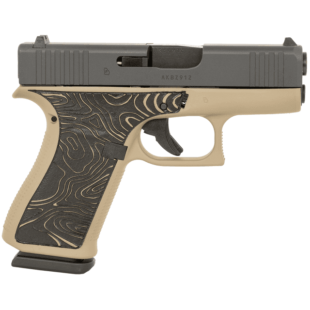 Glock Custom Coyote Tan G43X Sub Compact 9mm Pistol Glock Custom Coyote Tan G43X Sub Compact 9mm Pistol