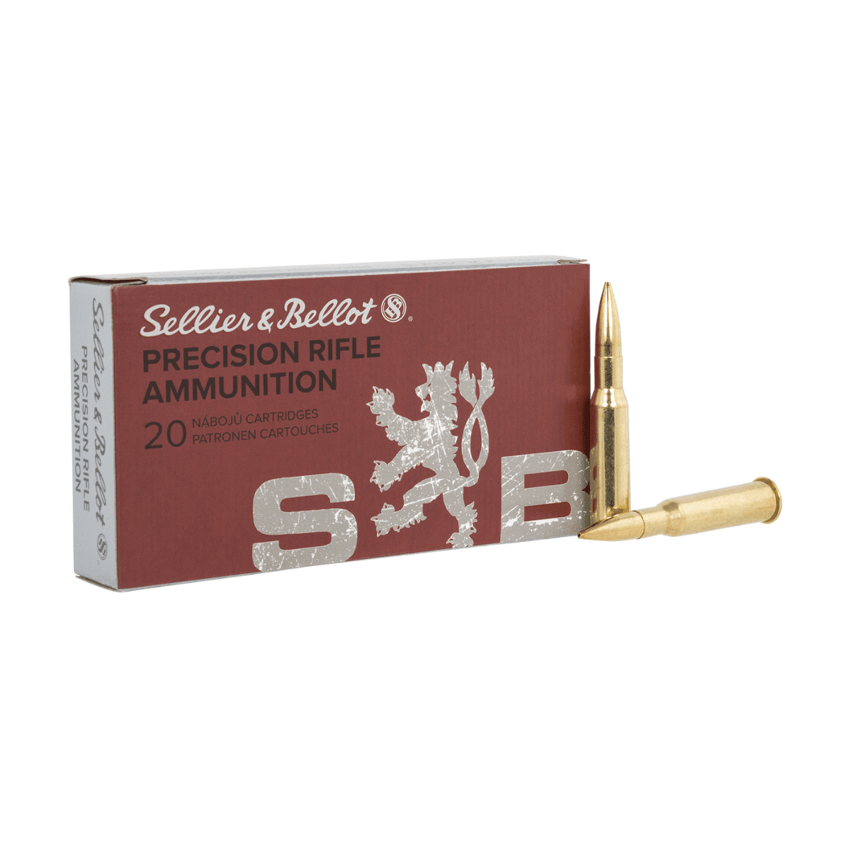 Sellier & Bellot 7.62x54mmR 174 gr Hollow Point Boat Tail - 20 Rounds Per Box, 20 Boxes Per Case - SB76254RD Sellier & Bellot 7.62x54mmR 174 gr Hollow Point Boat Tail - 20 Rounds Per Box, 20 Boxes Per Case - SB76254RD