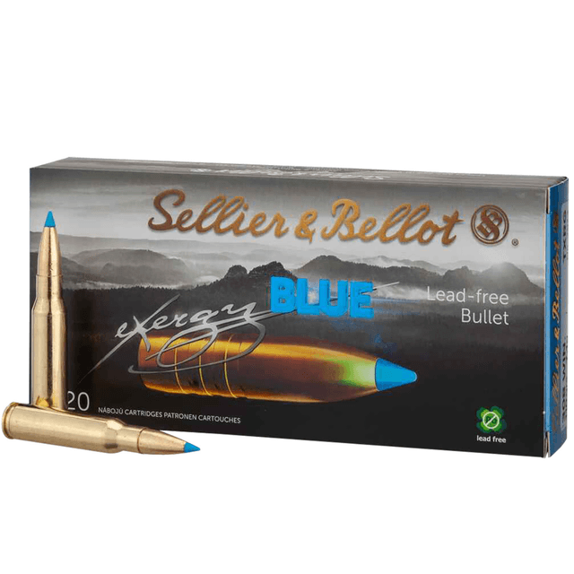 Sellier & Bellot eXergy 308 Win 165 gr TAC EX Blue - 20 Rounds Per Box, 12 Boxes Per Case - SB308XA Sellier & Bellot eXergy 308 Win 165 gr TAC EX Blue - 20 Rounds Per Box, 12 Boxes Per Case - SB308XA