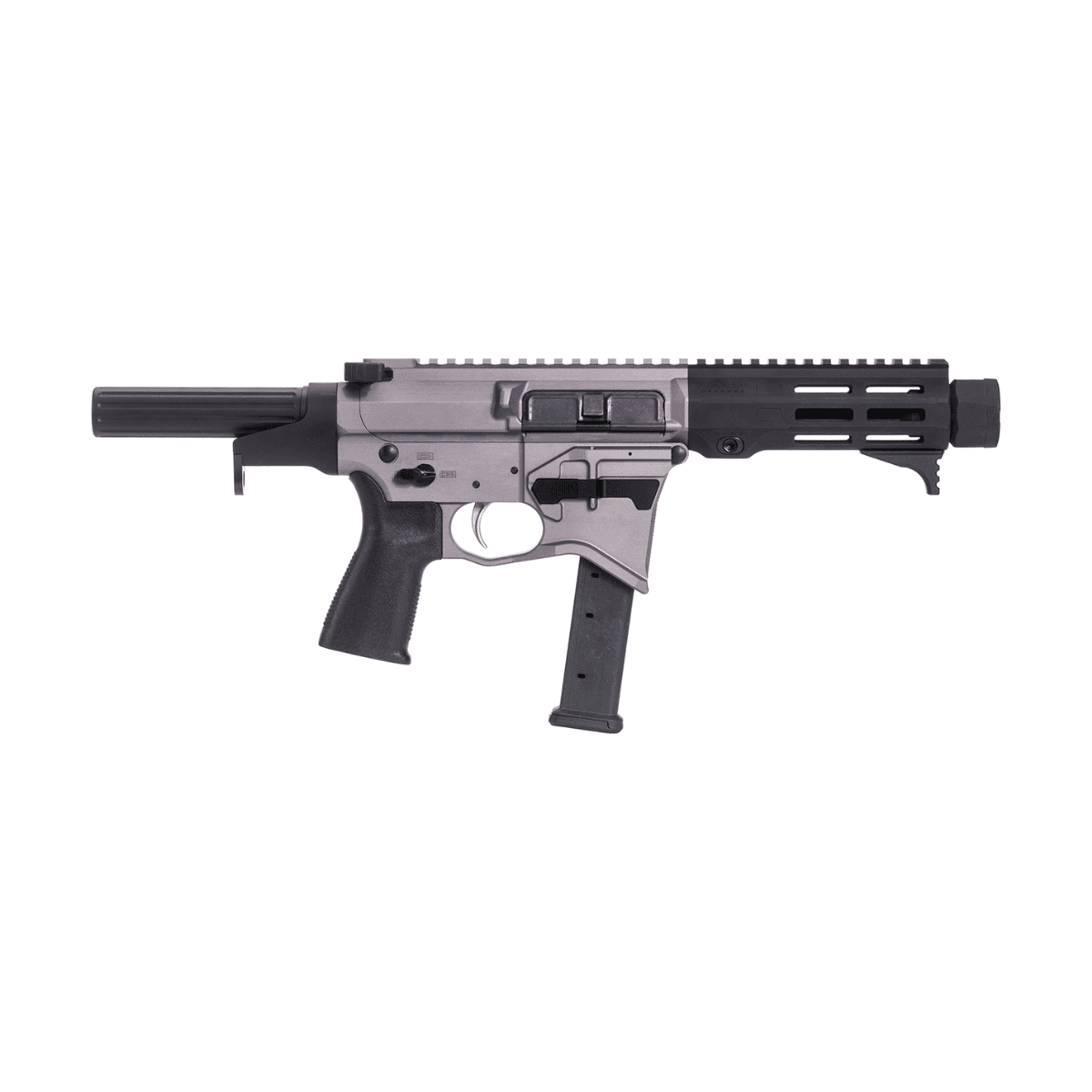 Maxim Defense CPS MD9 CQB Pistol - 9mm Luger, 5.50" Threaded Barrel, Urban Grey Anodized Receiver, M-Rax/M-Lok Handguard, Ambidextrous Mag Release - MXM48174 Maxim Defense CPS MD9 CQB Pistol - 9mm Luger, 5.50" Threaded Barrel, Urban Grey Anodized Receiver, M-Rax/M-Lok Handguard, Ambidextrous Mag Release - MXM48174