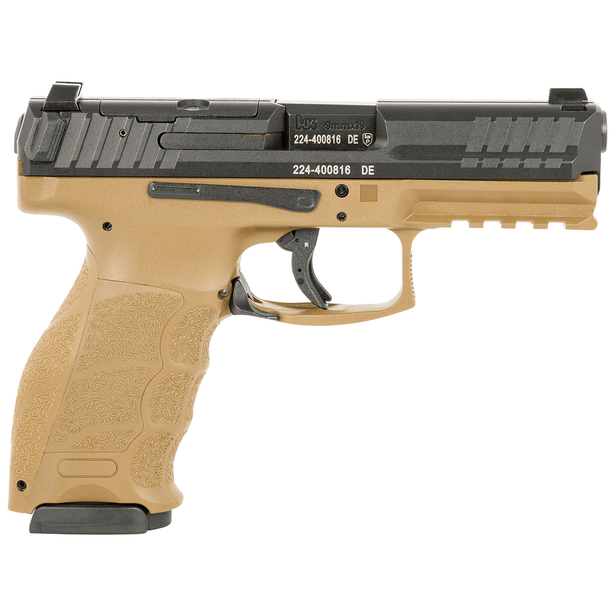 HK VP9B 9mm Full Size Flat Dark Earth Optic Ready Pistol HK VP9B 9mm Full Size Flat Dark Earth Optic Ready Pistol