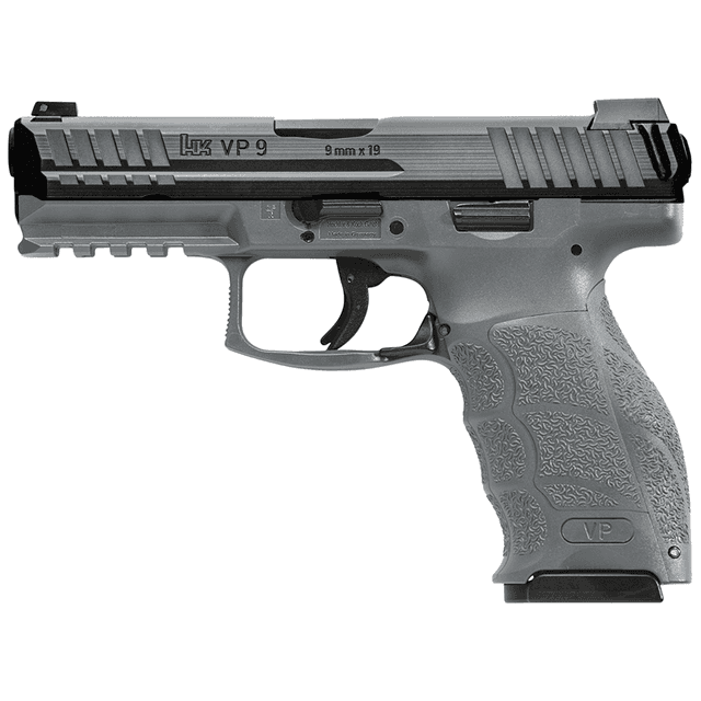 HK VP9 Grey 9mm Semi Automatic CCW Handgun HK VP9 Grey 9mm Semi Automatic CCW Handgun